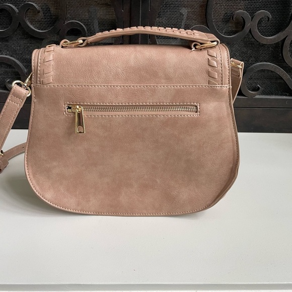 Urban Expressions Beige Crossbody Bag - Picture 3 of 16